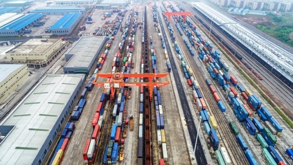 江西赣州港内贸和外贸箱量实现"双增长"